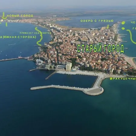 Апартаменты Болгария Поморие большая квартира